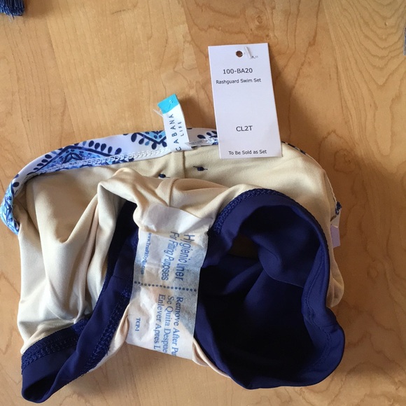 CABANA LIFE | Girls Batik 2-Piece Long Sleeve Rashguard Set - Picture 12 of 15